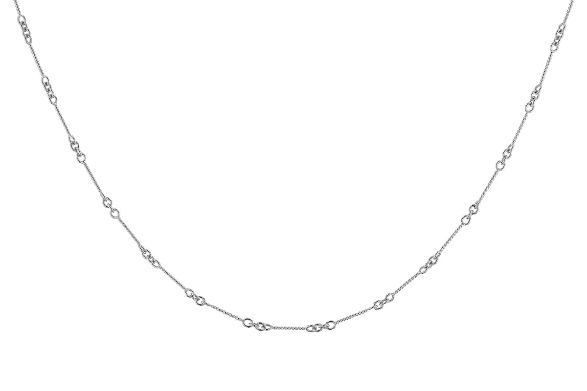 A302-28108: TWIST CHAIN (7IN, 0.8MM, 14KT, LOBSTER CLASP)