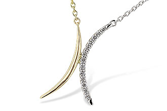 B302-28126: NECKLACE .14 TW (18")