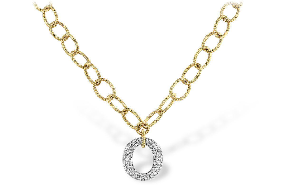 C217-74489: NECKLACE 1.02 TW (17 INCHES)