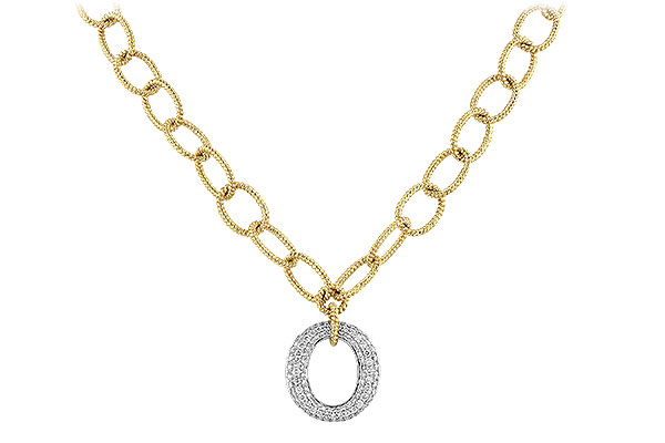 C217-74489: NECKLACE 1.02 TW (17 INCHES)