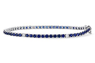 C302-29071: BRACELET 3.27 TW SAPP 3.52 TGW (7")