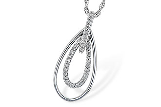 E211-39062: NECKLACE .24 TW