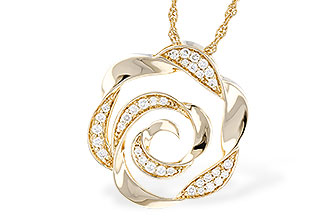 F301-39944: NECKLACE .20 TW