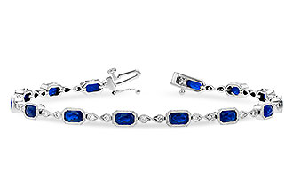 G300-49089: BRACELET 4.00 SAPP 4.32 TGW