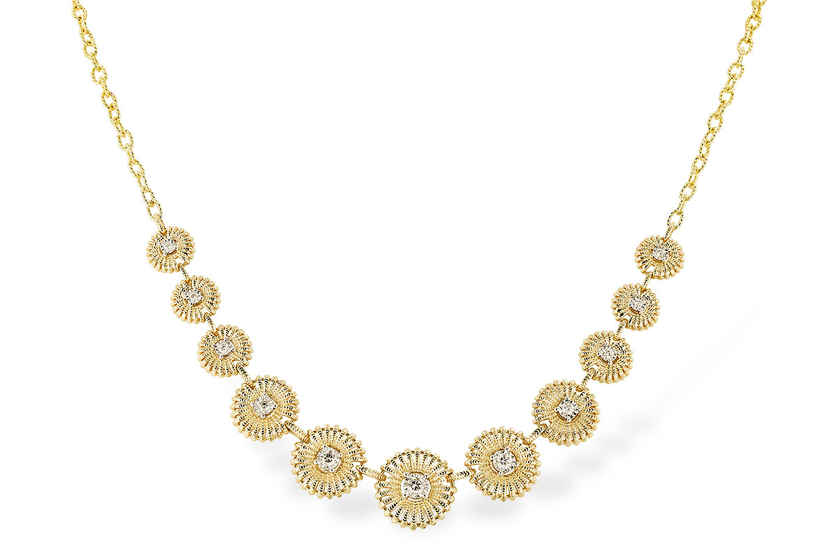 G301-43571: NECKLACE .22 TW (17")