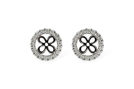 H215-04480: EARRING JACKETS .30 TW (FOR 1.50-2.00 CT TW STUDS)