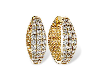 L302-31734: EARRINGS 1.00 TW