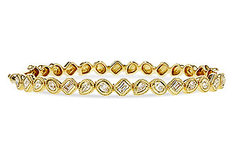 L302-35443: BANGLE 1.00 TW FANCY CUT DIAS